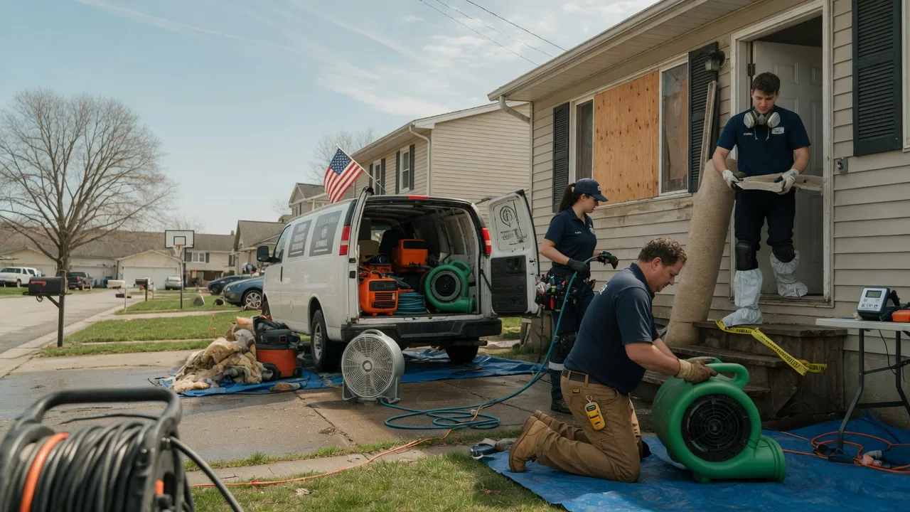 Water Damage Restoration in Pinsonfork, KY near me